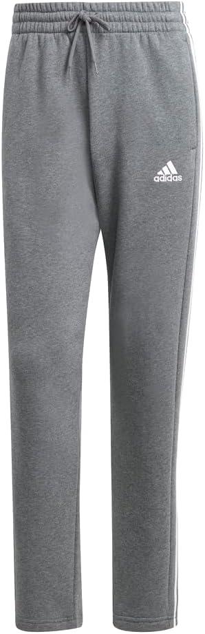 image:imageadidas Mens Essentials 3Stripes Regular Tricot PantsDark Grey Heather