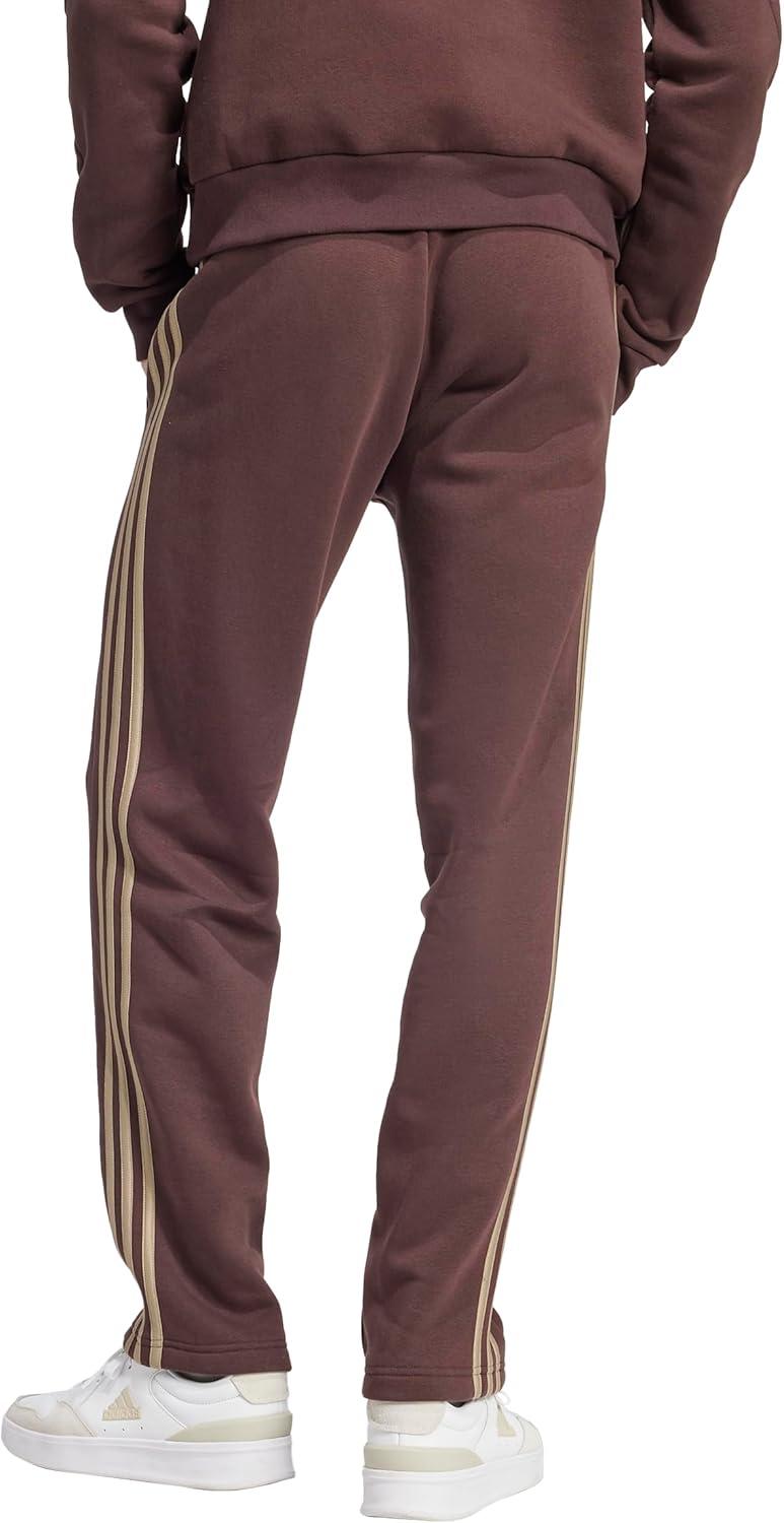 image:imageadidas Mens Essentials 3Stripes Regular Tricot PantsShadow Brown
