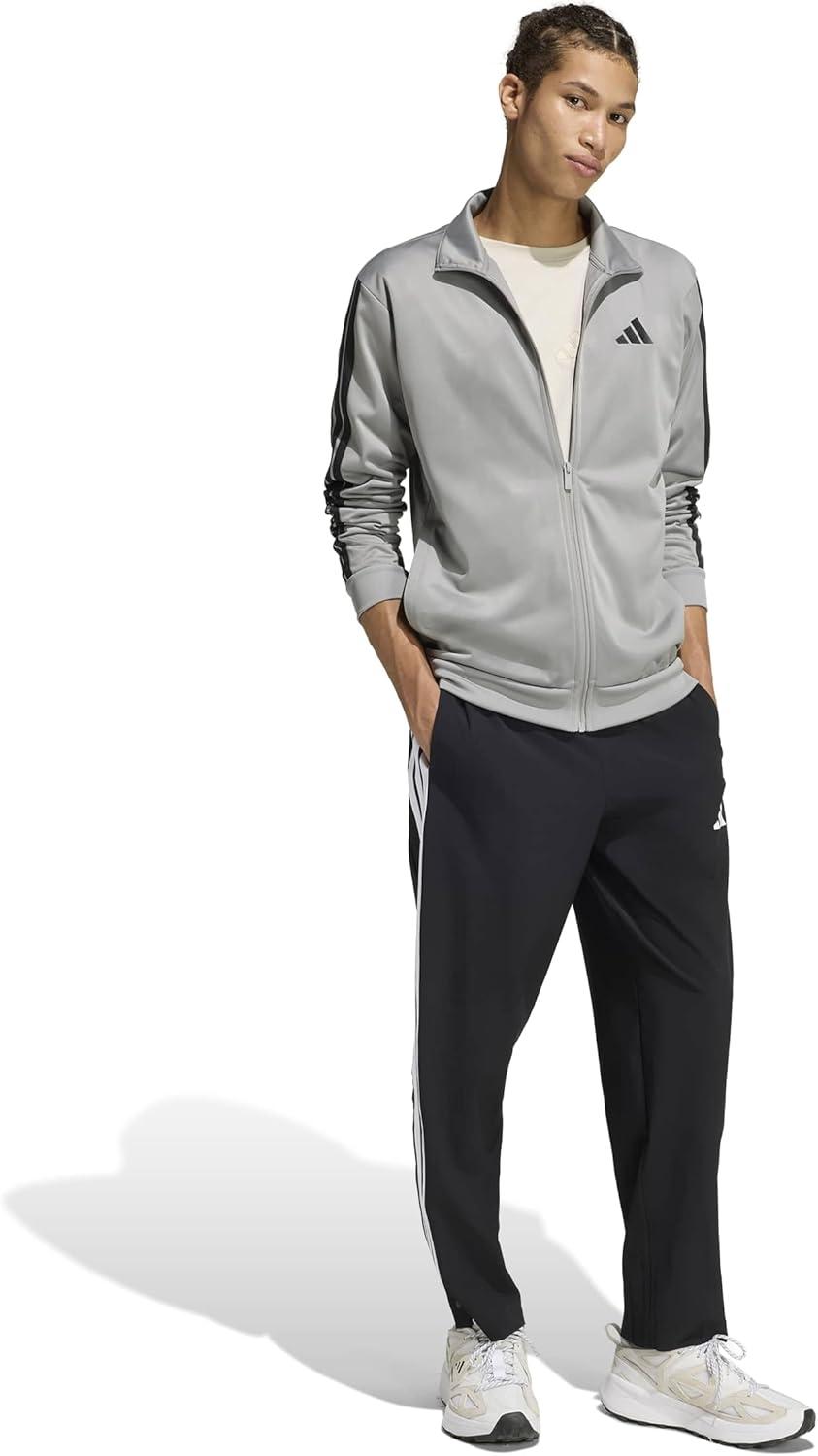 image:imageadidas Mens Essentials Warmup 3stripes Track TopCh Solid Grey