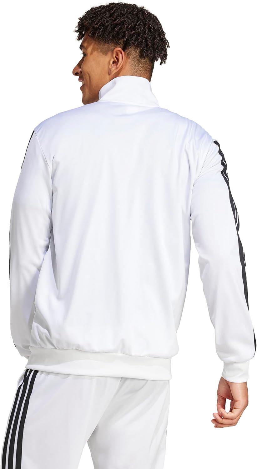 image:imageadidas Mens Essentials Warmup 3stripes Track TopWhite