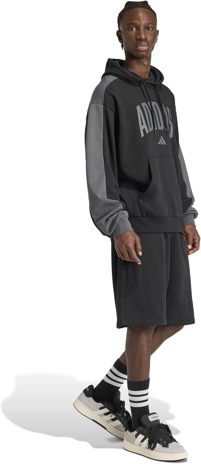 image:imageadidas Mens Seasonal Collegiate ShortBlackGrey