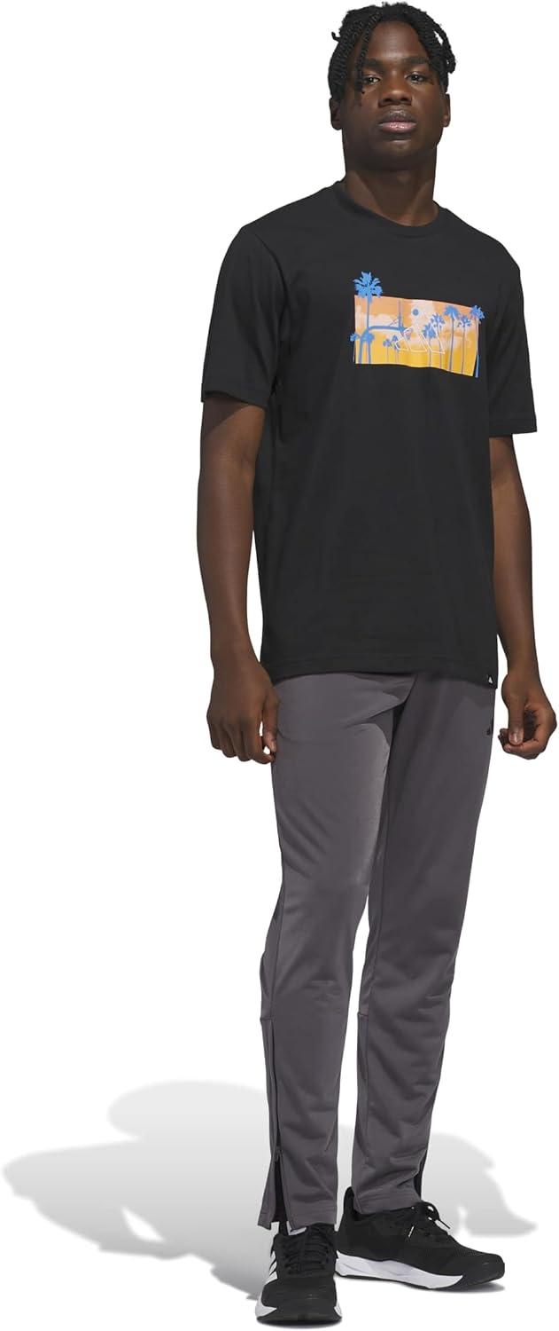 image:imageadidas Mens Summer Sunset Graphic TShirtBlack
