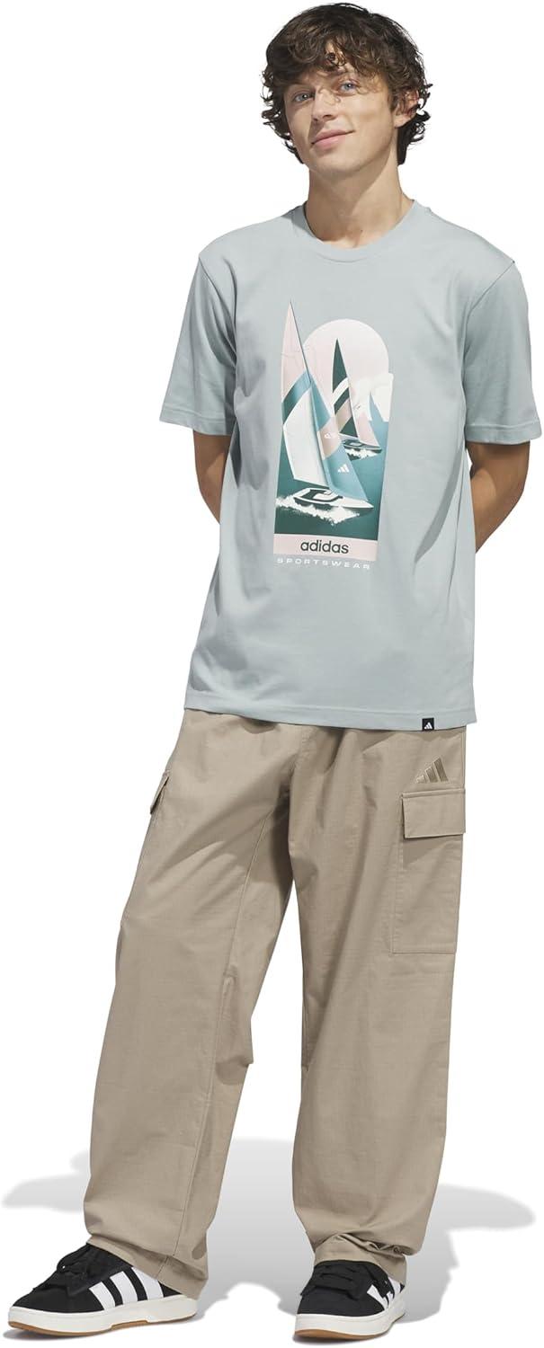 image:imageadidas Mens Woven Cargo PantsTrace Khaki