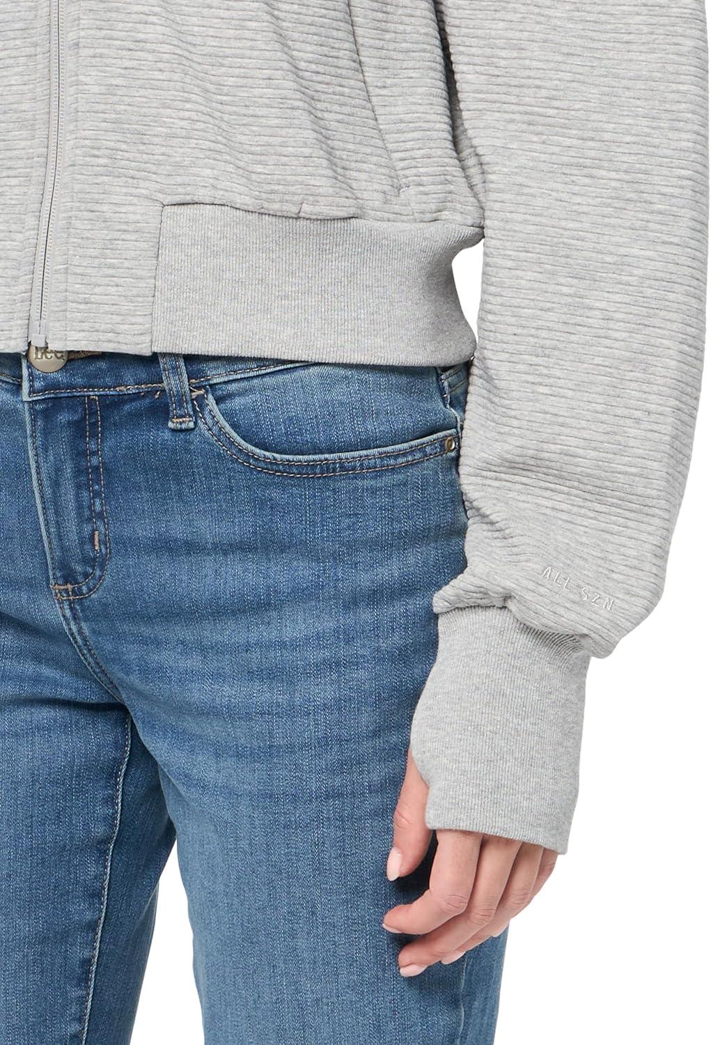 image:imageadidas Womens All Szn Ribbed Track JacketMedium Grey Heather
