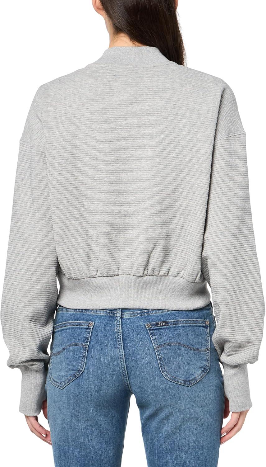 image:imageadidas Womens All Szn Ribbed Track JacketMedium Grey Heather
