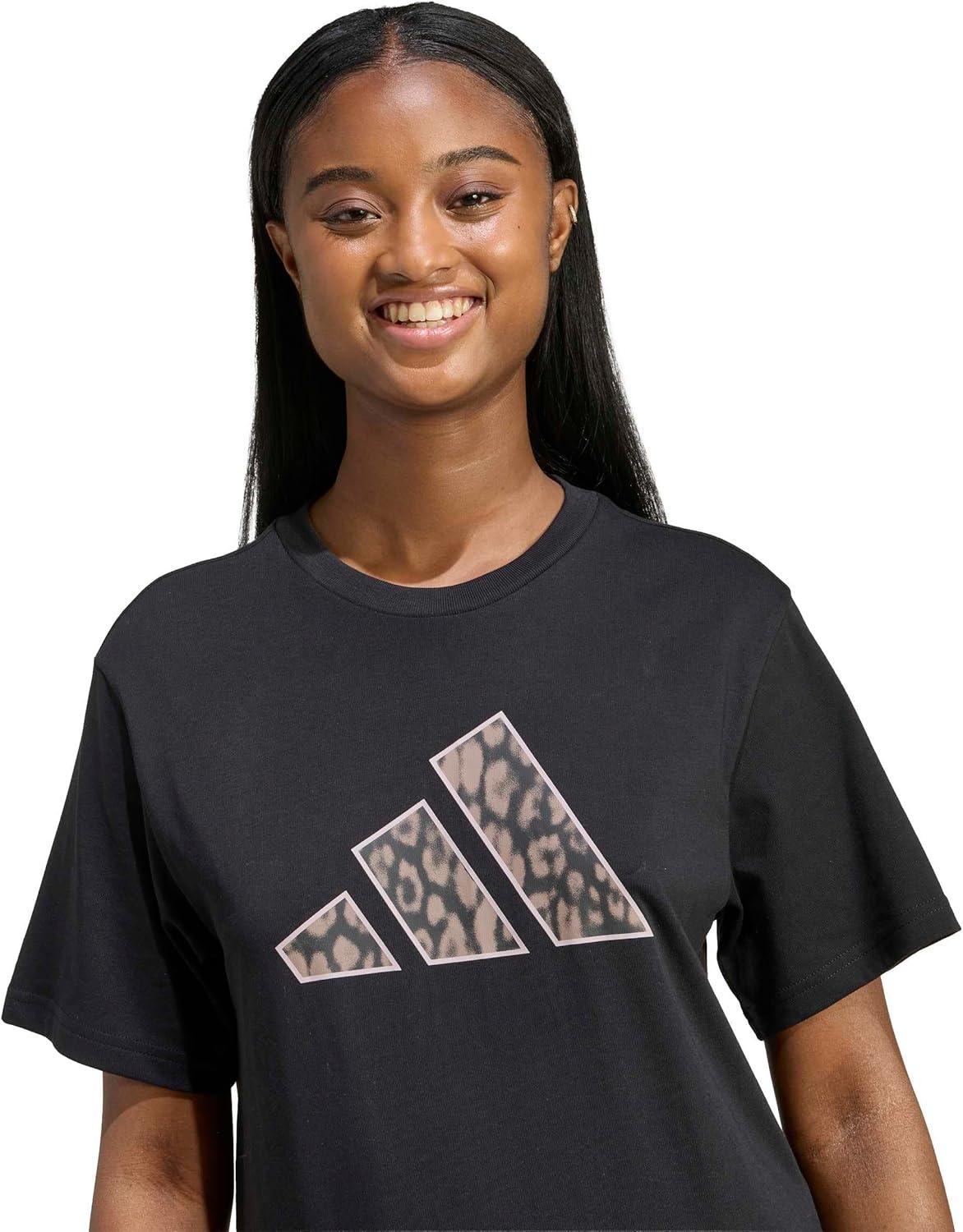 image:imageadidas Womens Animal Graphic TShirtBlack