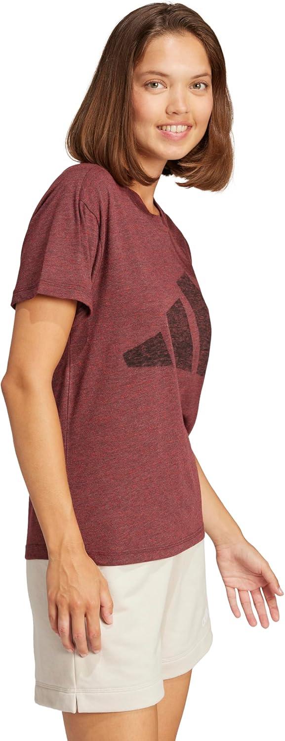 image:imageadidas Womens Essentials Winners TShirtAurora RubyBlack