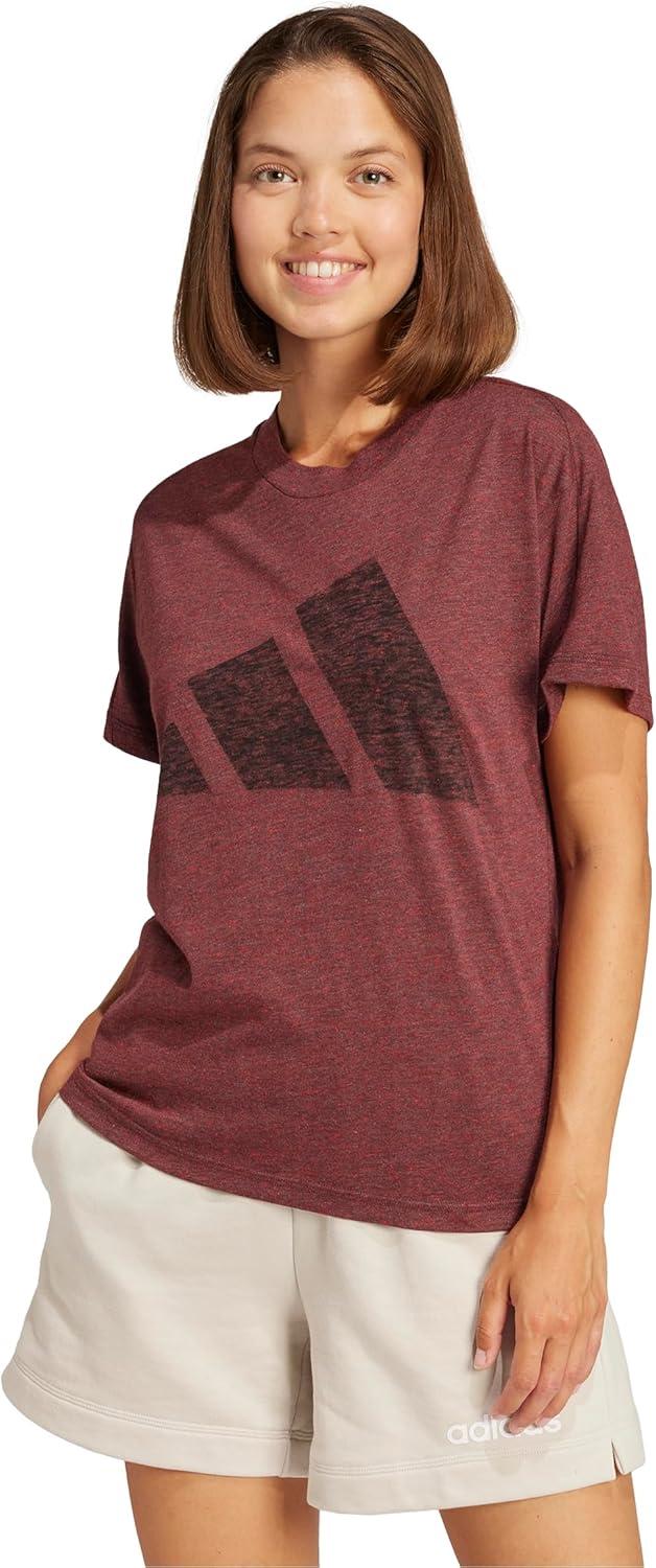 image:imageadidas Womens Essentials Winners TShirtAurora RubyBlack