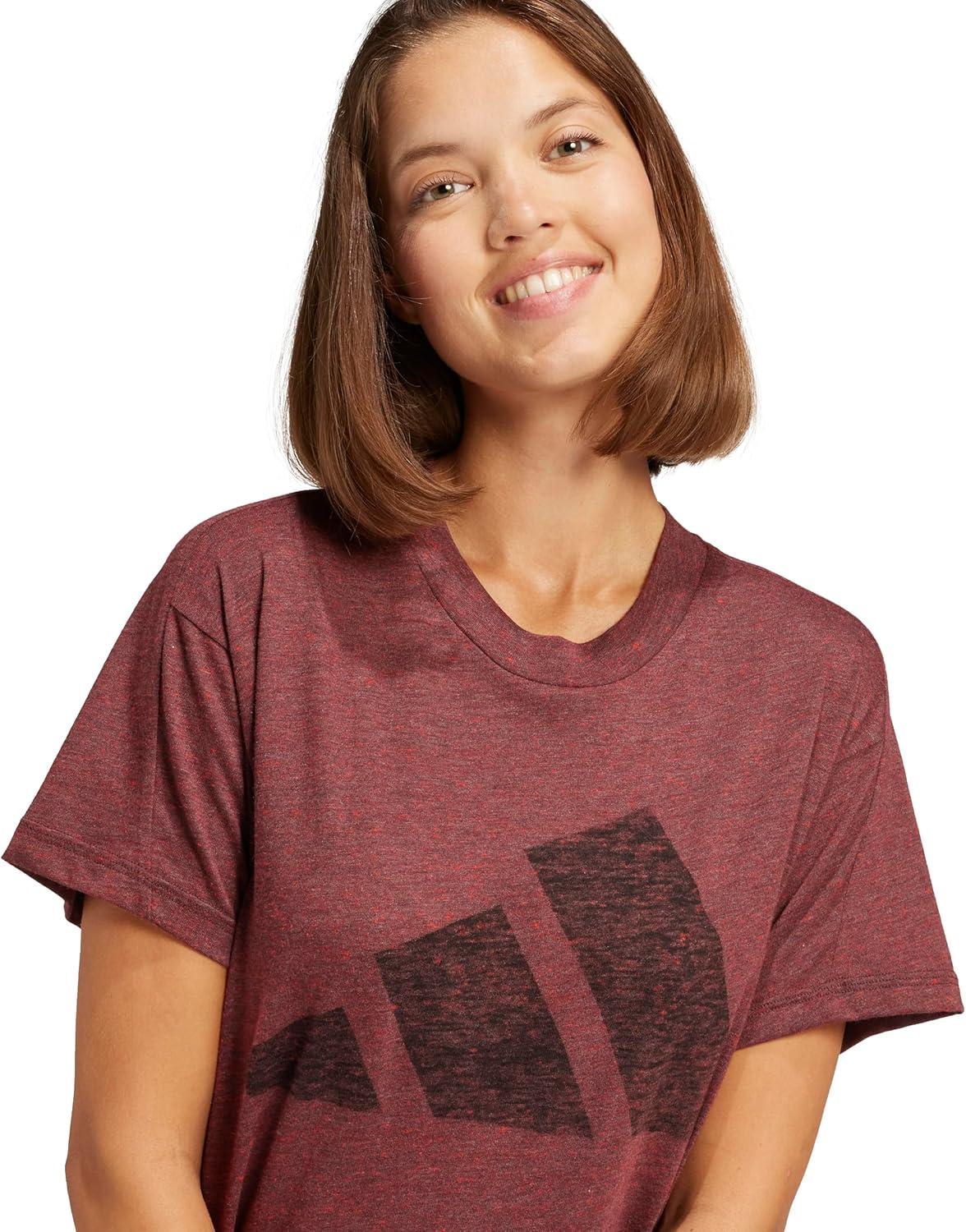 image:imageadidas Womens Essentials Winners TShirtAurora RubyBlack