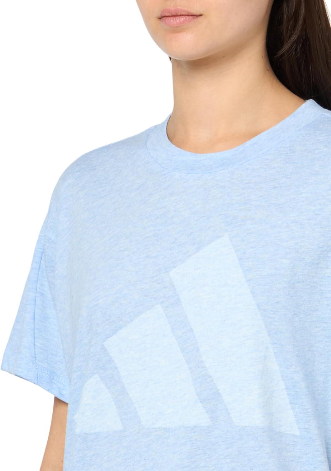 image:imageadidas Womens Essentials Winners TShirtBlueWhite