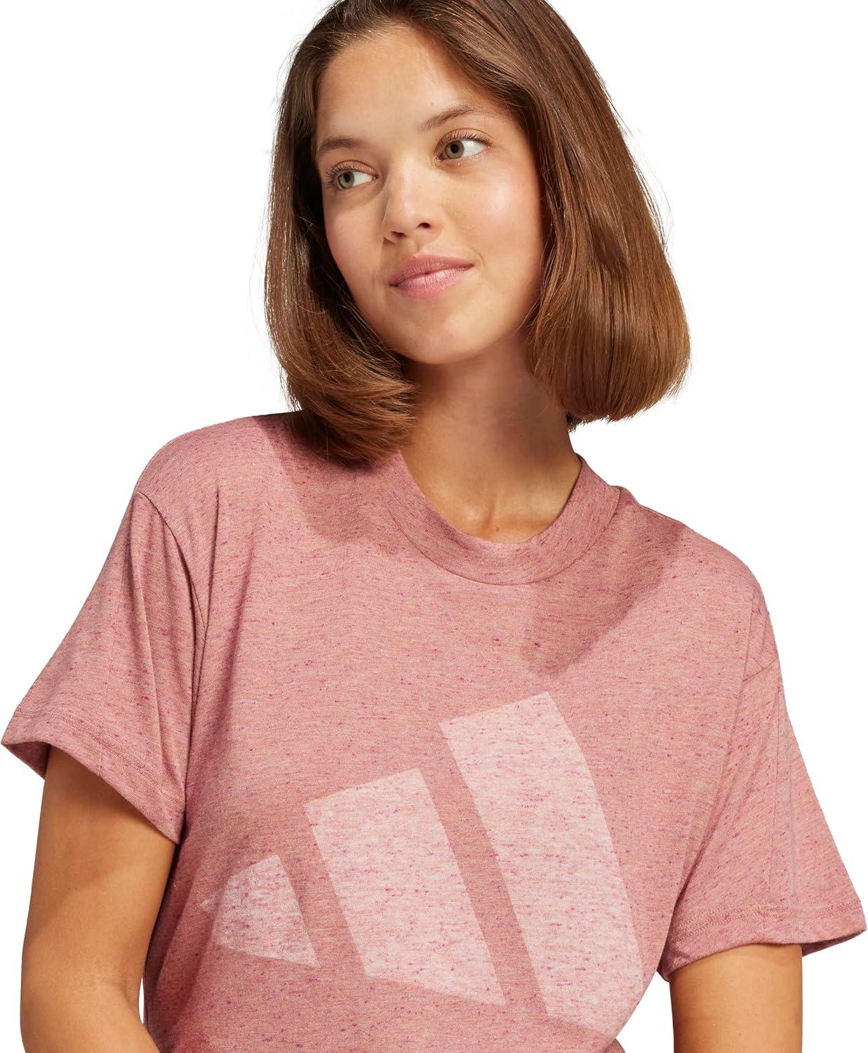 image:imageadidas Womens Essentials Winners TShirtWarm ClayWhite