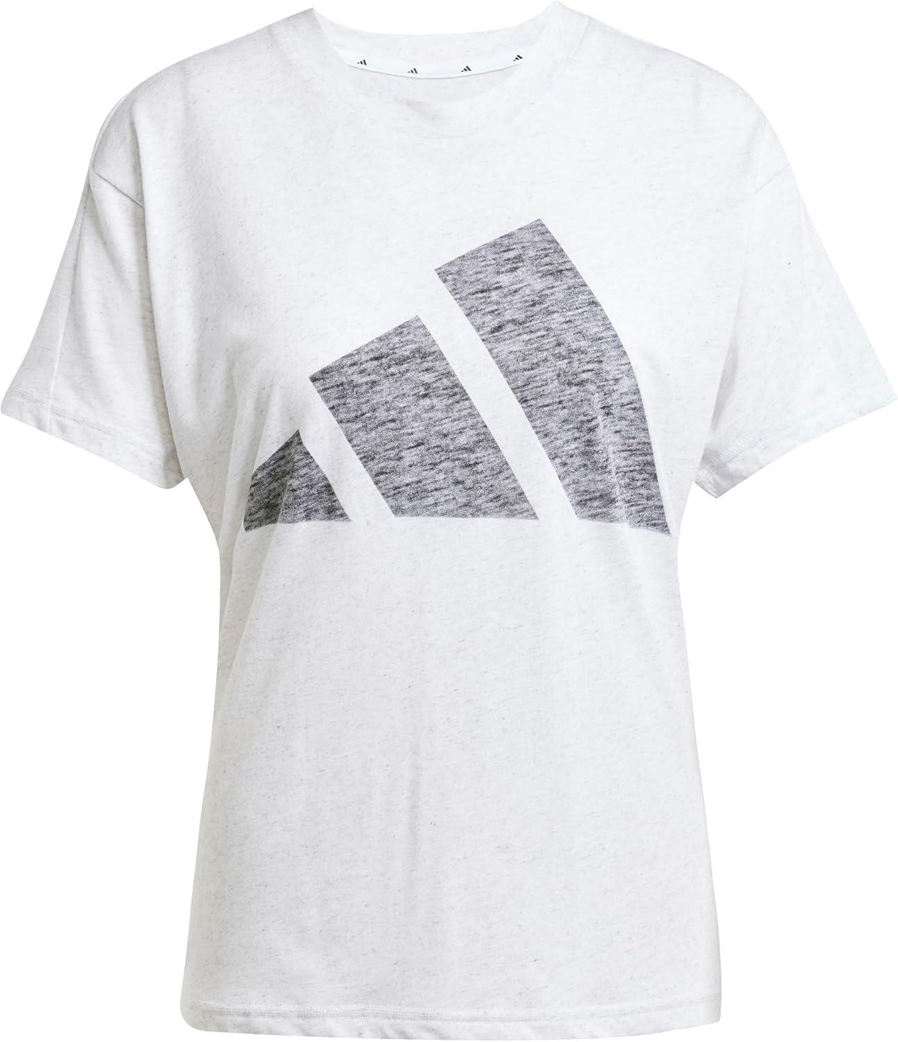 image:imageadidas Womens Essentials Winners TShirtWhiteBlack