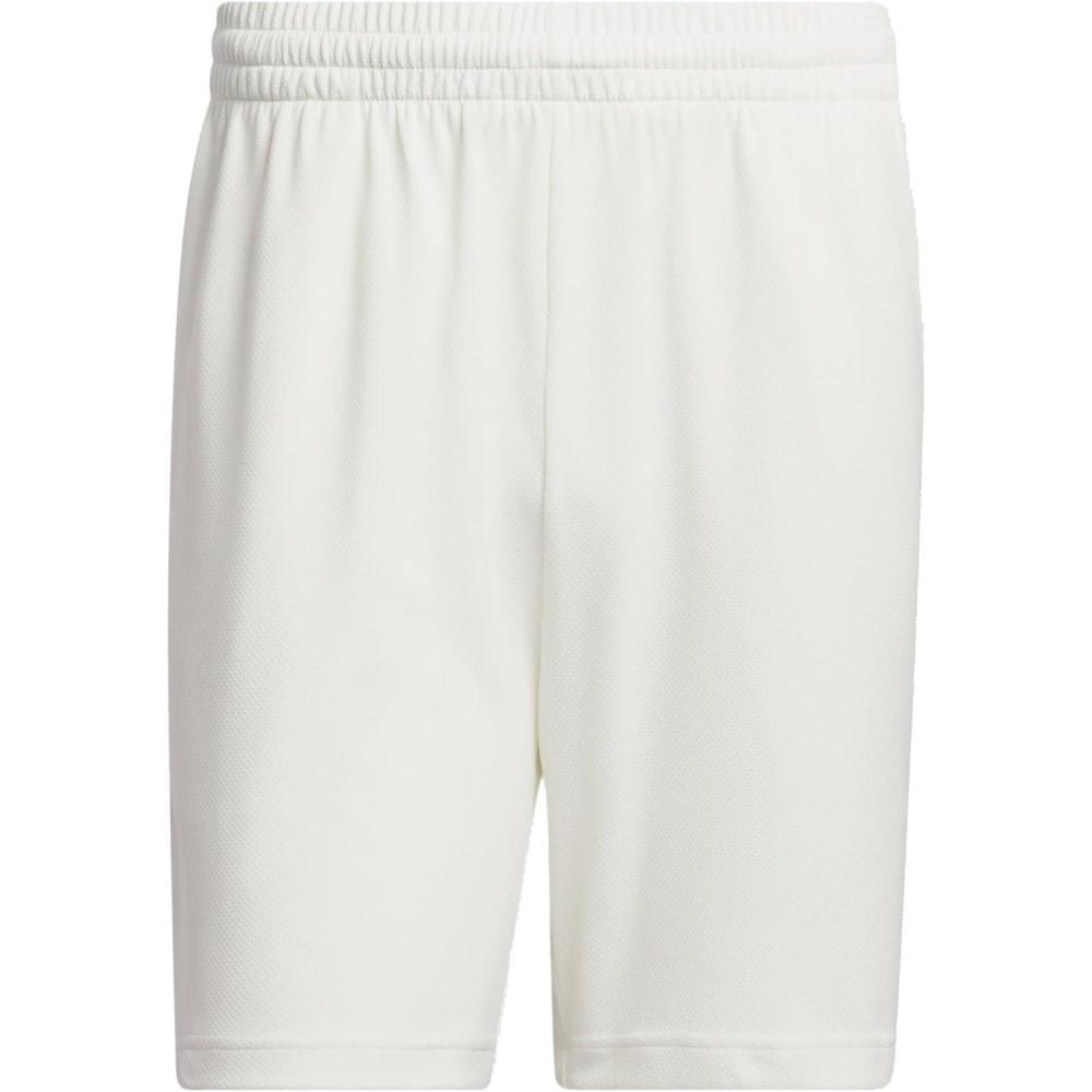 image:imageadidas Mens Badge of Sport Basketball Shorts Scarle SOff WhiteOrbit Grey