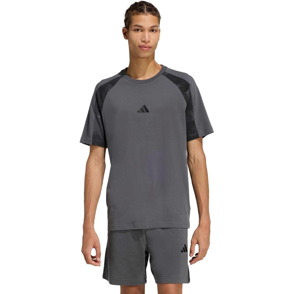 image:imageadidas Mens Camouflage TShirtGreyMulticolor