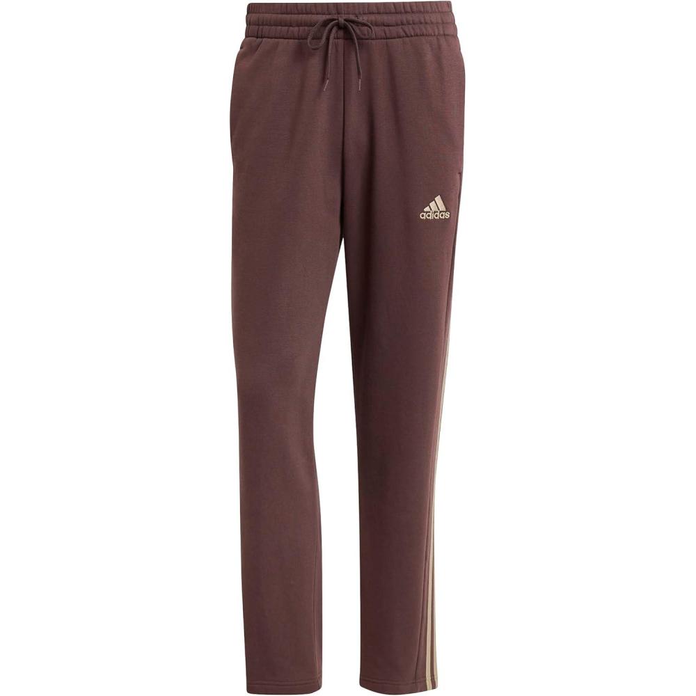 image:imageadidas Mens Essentials 3Stripes Regular Tricot PantsShadow Brown