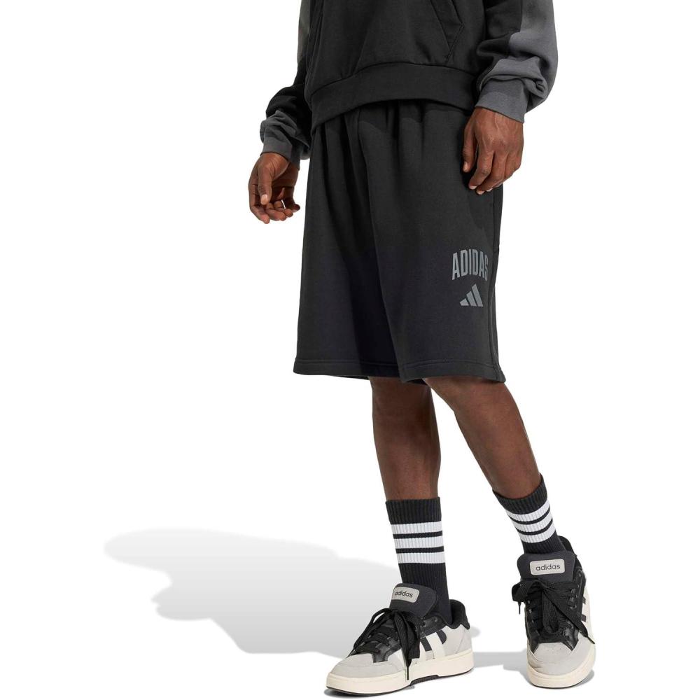 image:imageadidas Mens Seasonal Collegiate ShortBlackGrey