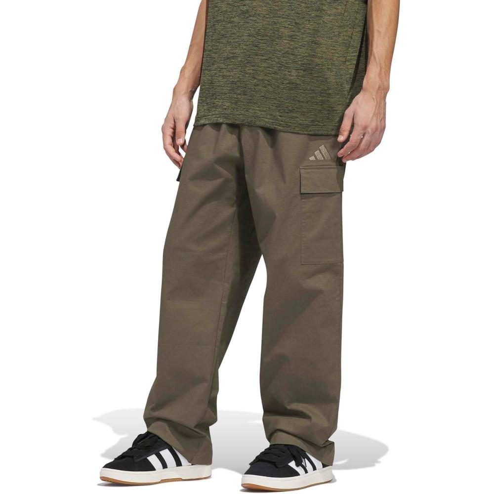 image:imageadidas Mens Woven Cargo PantsOlive Strata