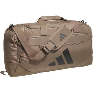 adidas Defender 5 Duffel Bag – Premium Duffle for Sports, Gym & Travel(Khaki Six/Black)