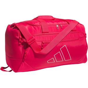 adidas Defender 5 Duffel Bag – Premium Duffle for Sports, Gym & Travel(Power Pink/White)