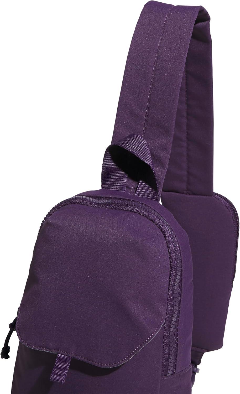 image:imageadidas Essentials Crossbody Athletic Sling Bag with Phone PocketAurora Plum PurpleAurora Black