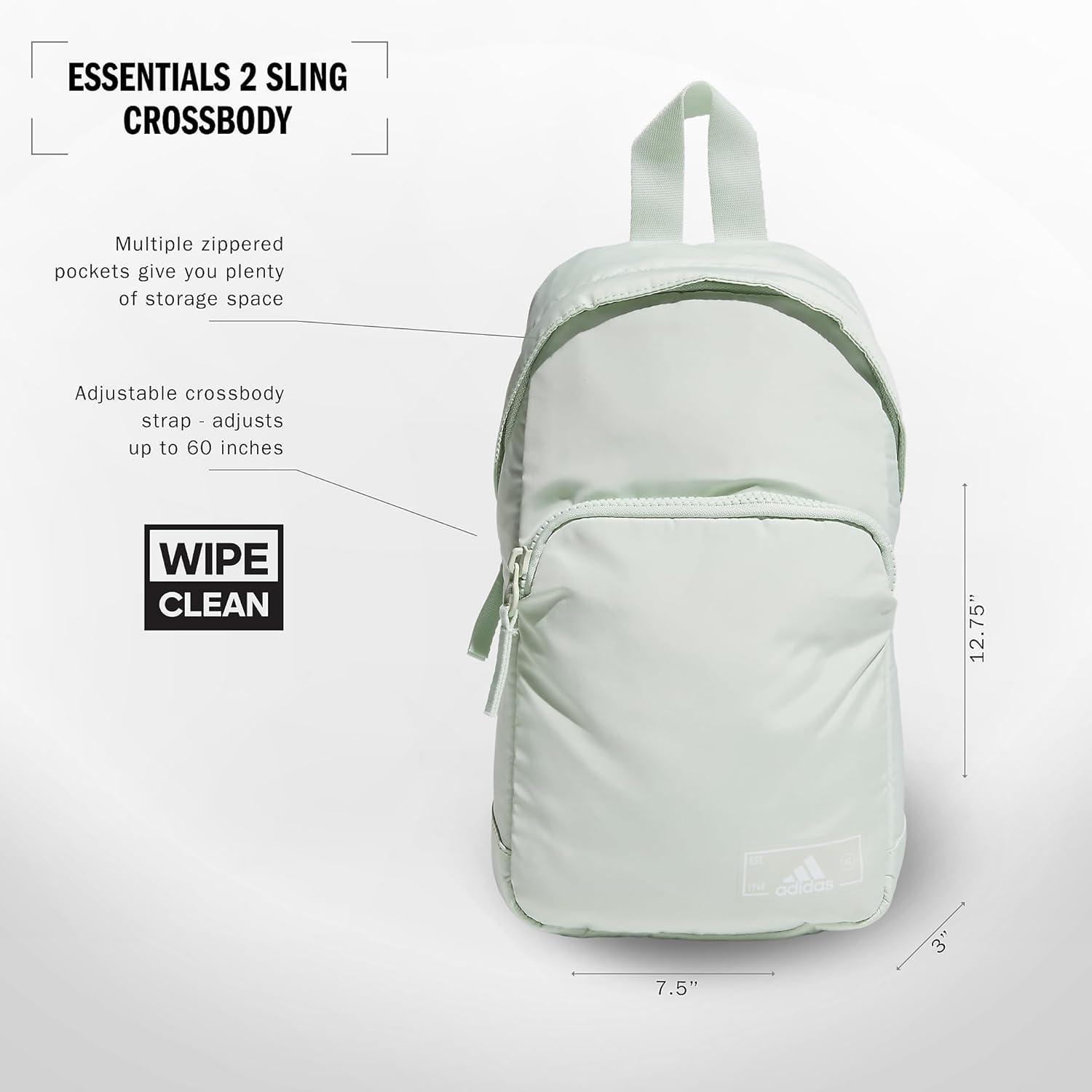 image:imageadidas Essentials Crossbody Athletic Sling Bag with Phone PocketLinen Green20