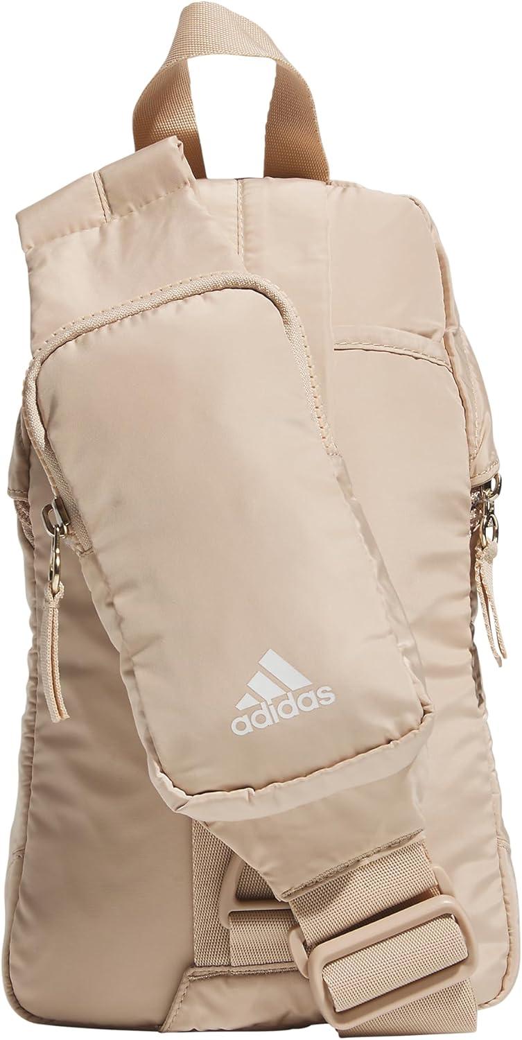 image:imageadidas Essentials Crossbody Athletic Sling Bag with Phone PocketMagic BeigeOff WhiteGilver20