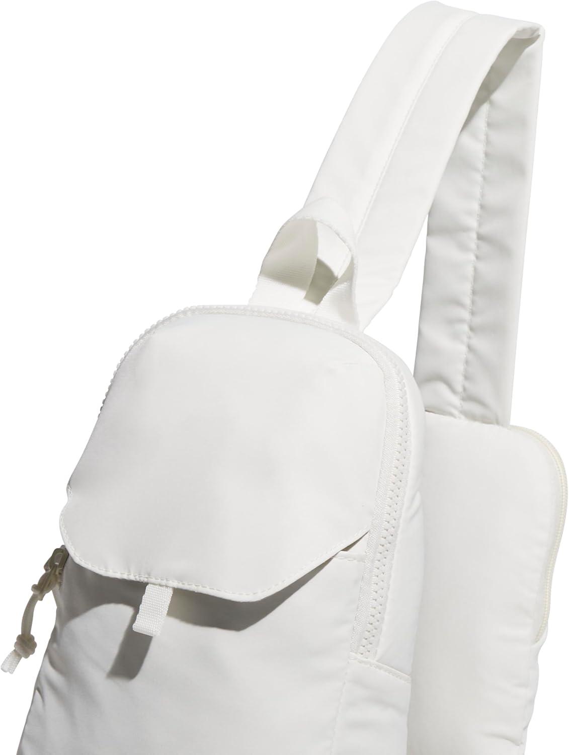 image:imageadidas Essentials Crossbody Athletic Sling Bag with Phone PocketOff WhiteBlack