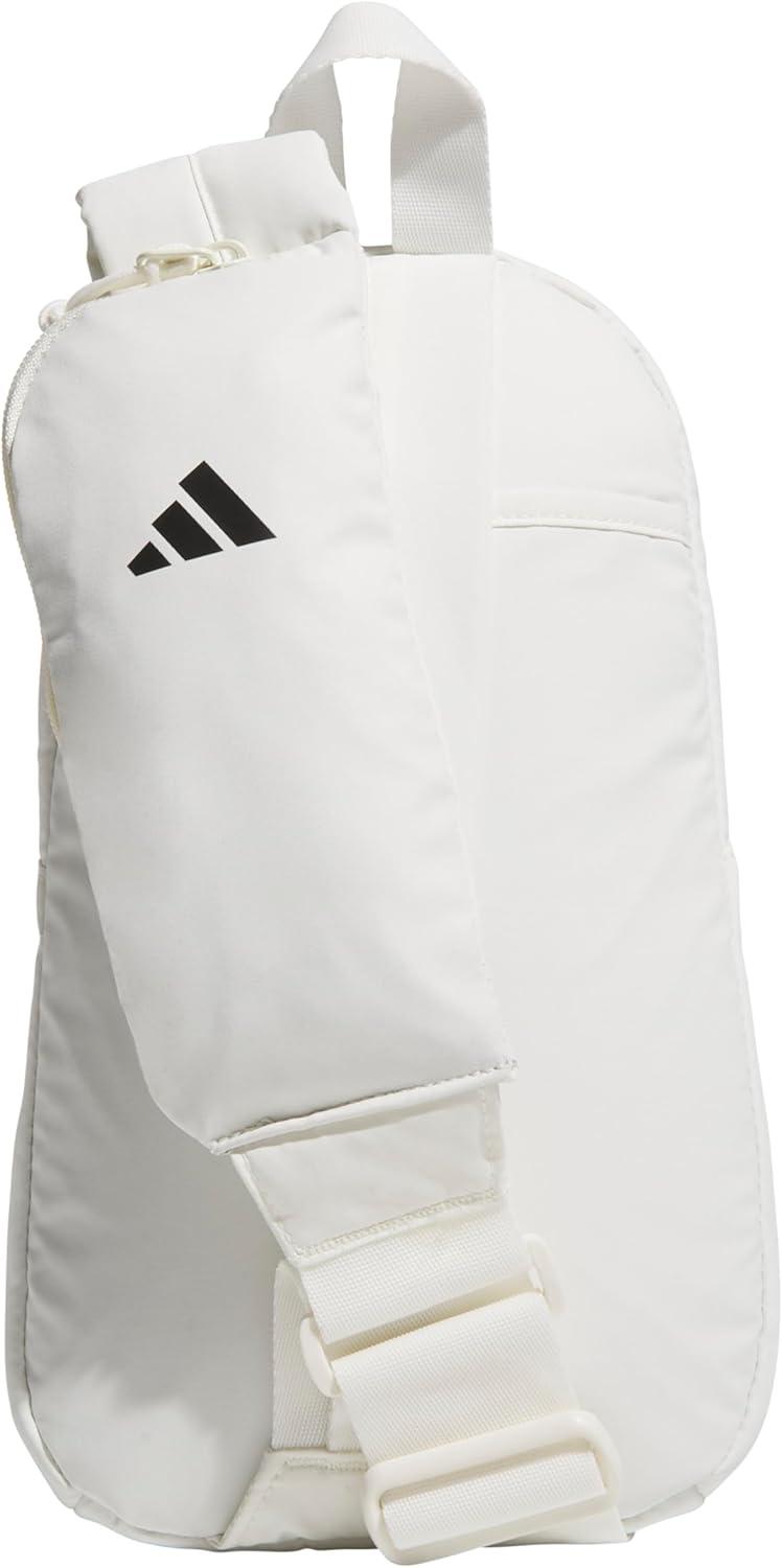 image:imageadidas Essentials Crossbody Athletic Sling Bag with Phone PocketOff WhiteBlack