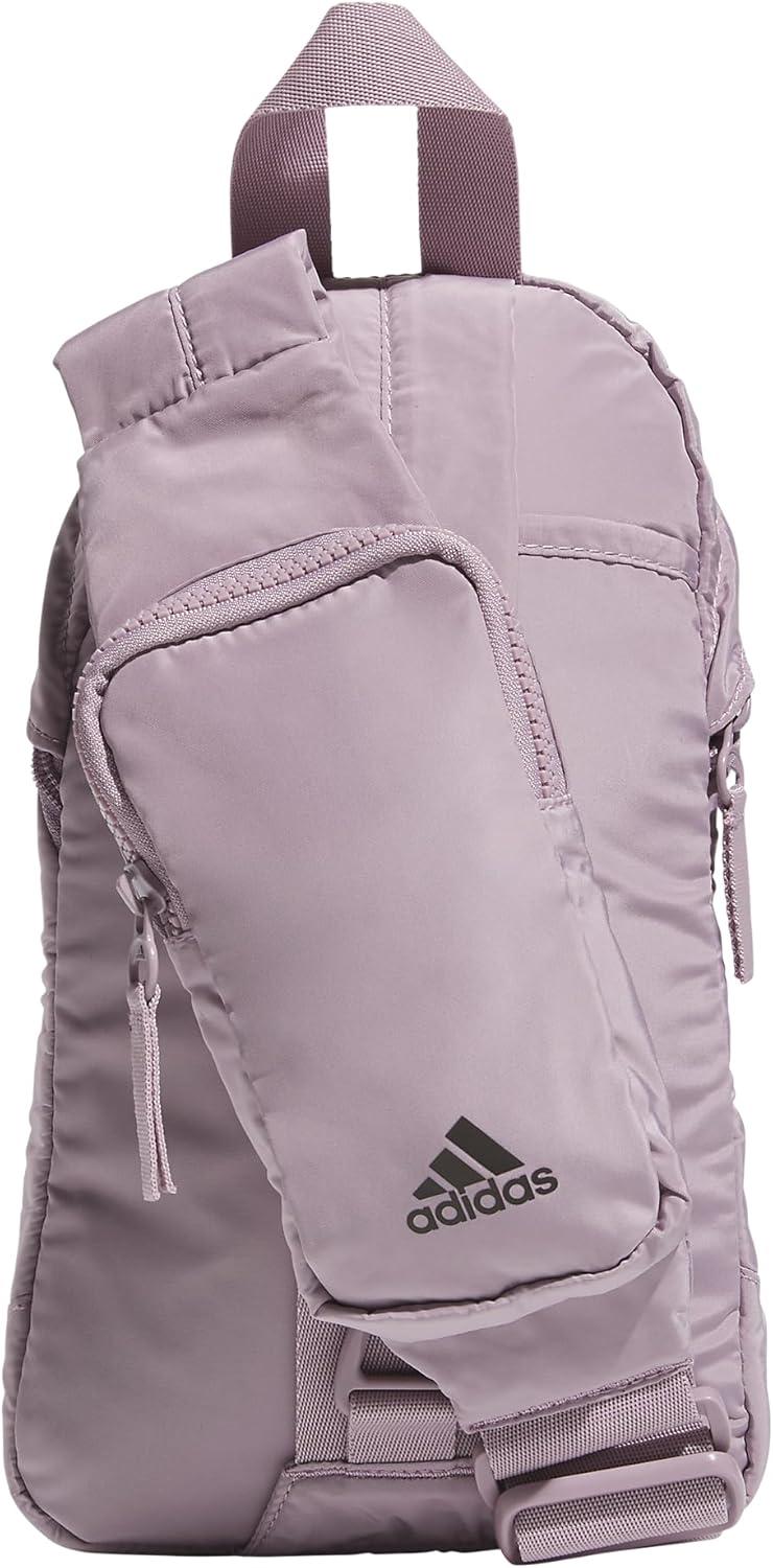 image:imageadidas Essentials Crossbody Athletic Sling Bag with Phone PocketPreloved Fig PurpleBlack20