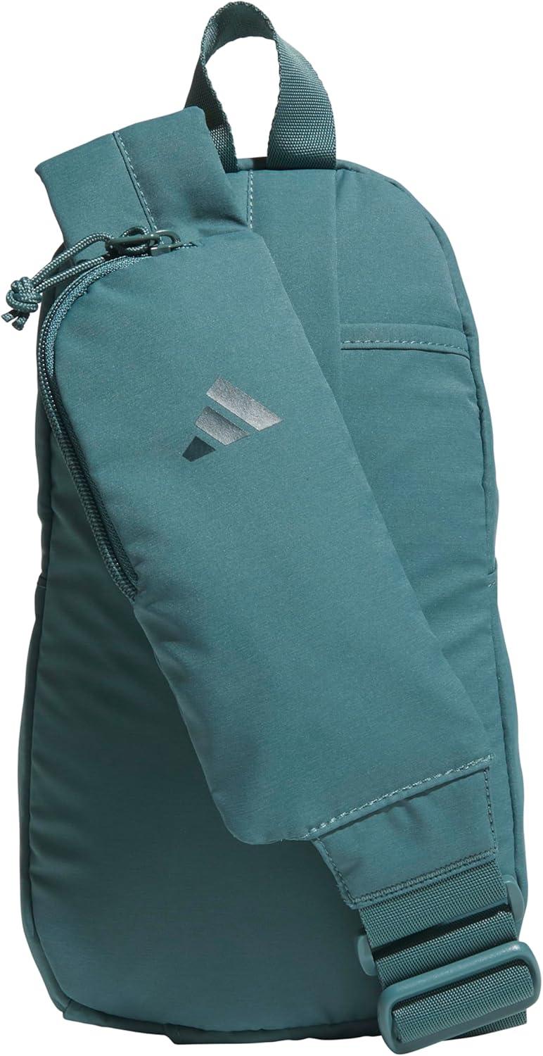 image:imageadidas Essentials Crossbody Athletic Sling Bag with Phone PocketPreloved Teal GreenAurora Green Ivy