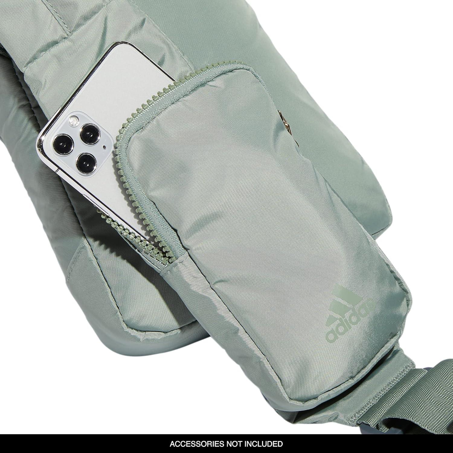 image:imageadidas Essentials Crossbody Athletic Sling Bag with Phone PocketSilver GreenGilver20