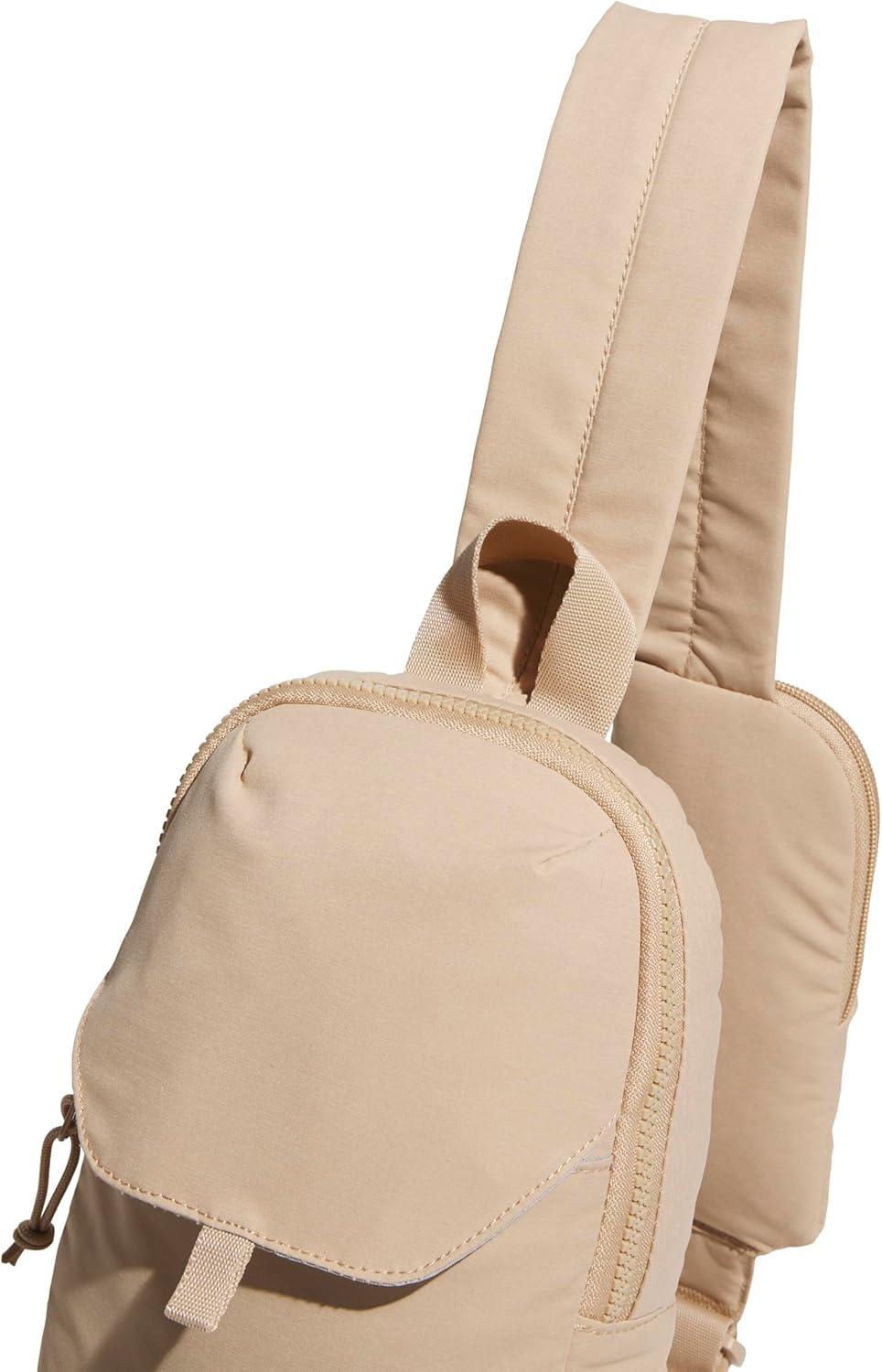 image:imageadidas Essentials Crossbody Athletic Sling Bag with Phone PocketWarm Sandstone BeigeWonder Alumina Grey