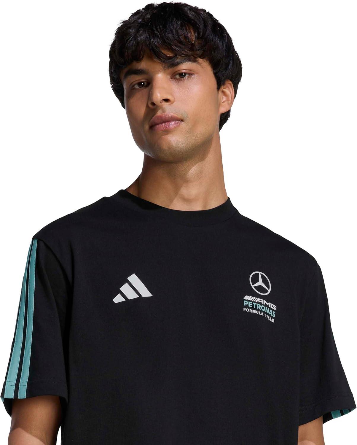 image:imageadidas Formula 1 Mens Mercedes Amg Petronas Formula 1 Team Alphaskin TShirtBlackSemi Mint Rush