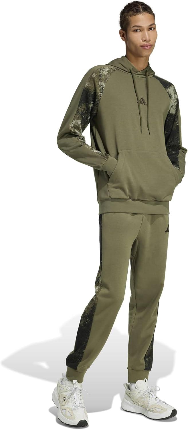 image:imageadidas Mens Camouflage HoodieOlive StrataMulticolor