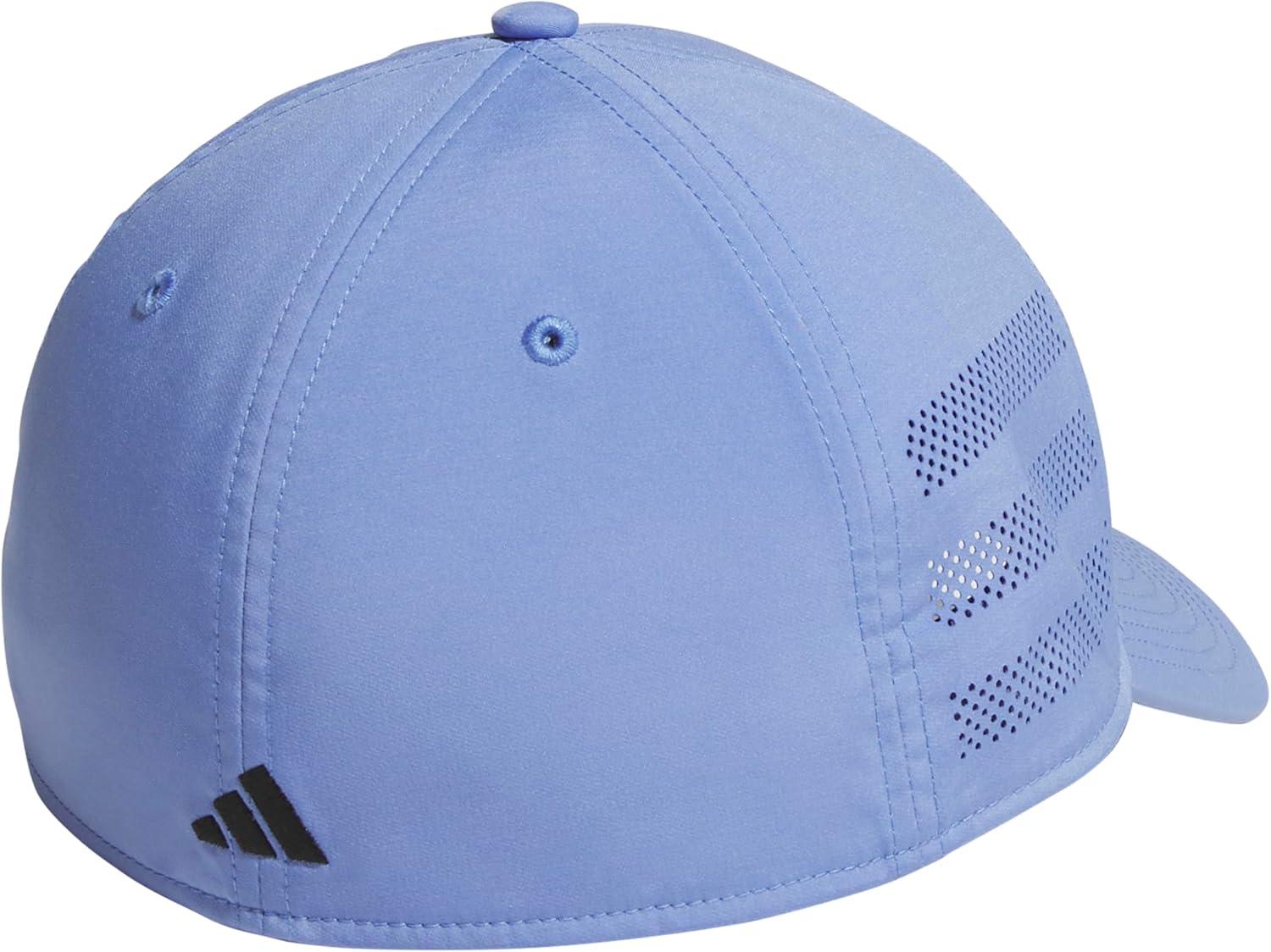 image:imageadidas Mens Gameday 5 Stretch Fit Hat Athletic Structured Baseball CapBlue FusionBlack4