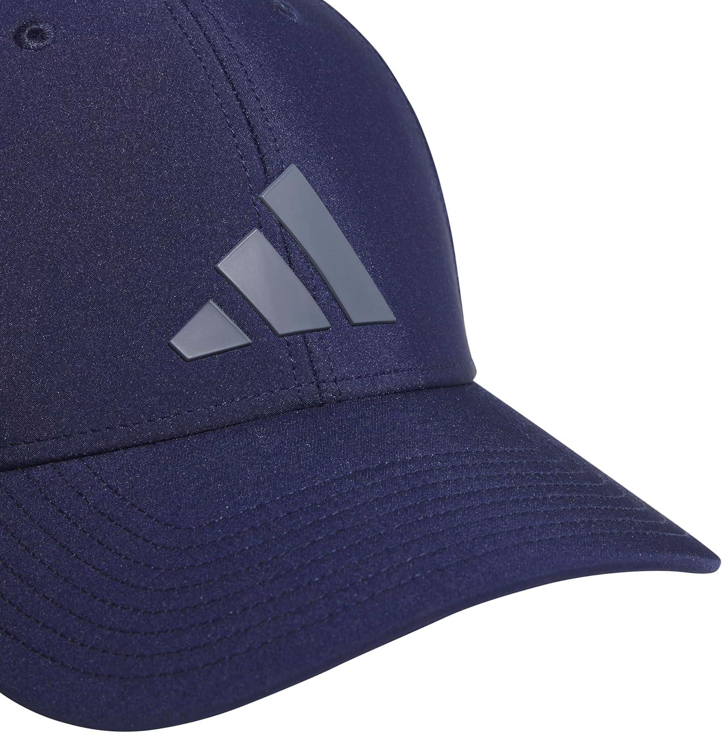 image:imageadidas Mens Gameday 5 Stretch Fit Hat Athletic Structured Baseball CapDark BlueOnix Grey4