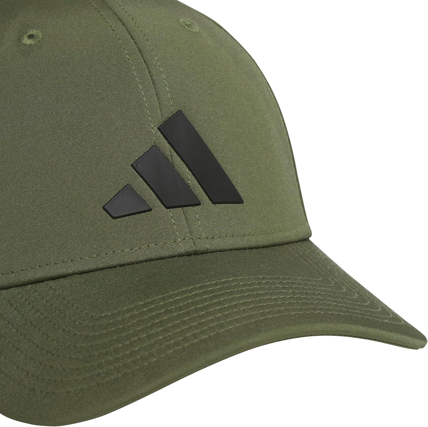 image:imageadidas Mens Gameday 5 Stretch Fit Hat Athletic Structured Baseball CapOlive Strata GreenBlack4