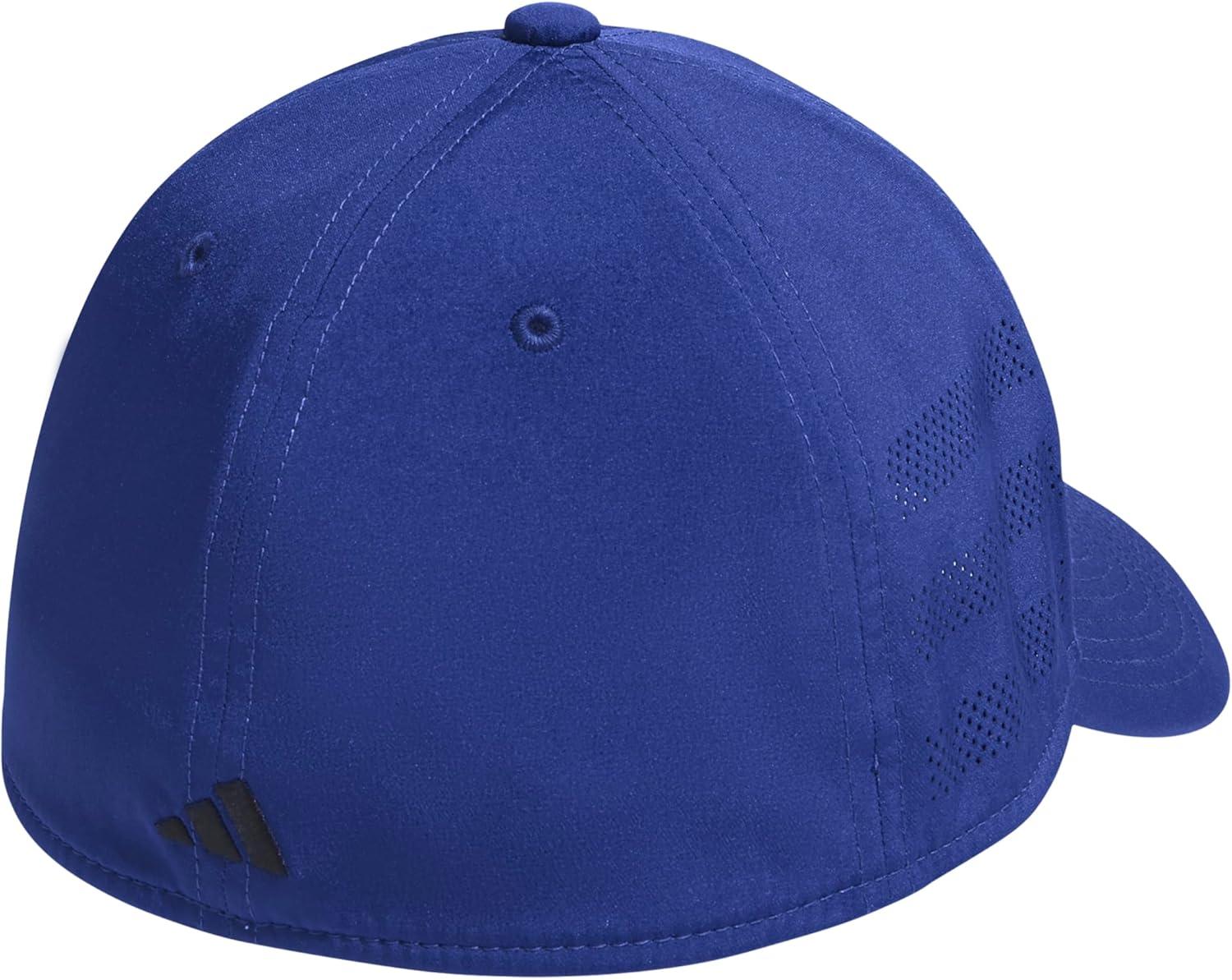image:imageadidas Mens Gameday 5 Stretch Fit Hat Athletic Structured Baseball CapSemi Lucid BlueLegend Ink Blue4