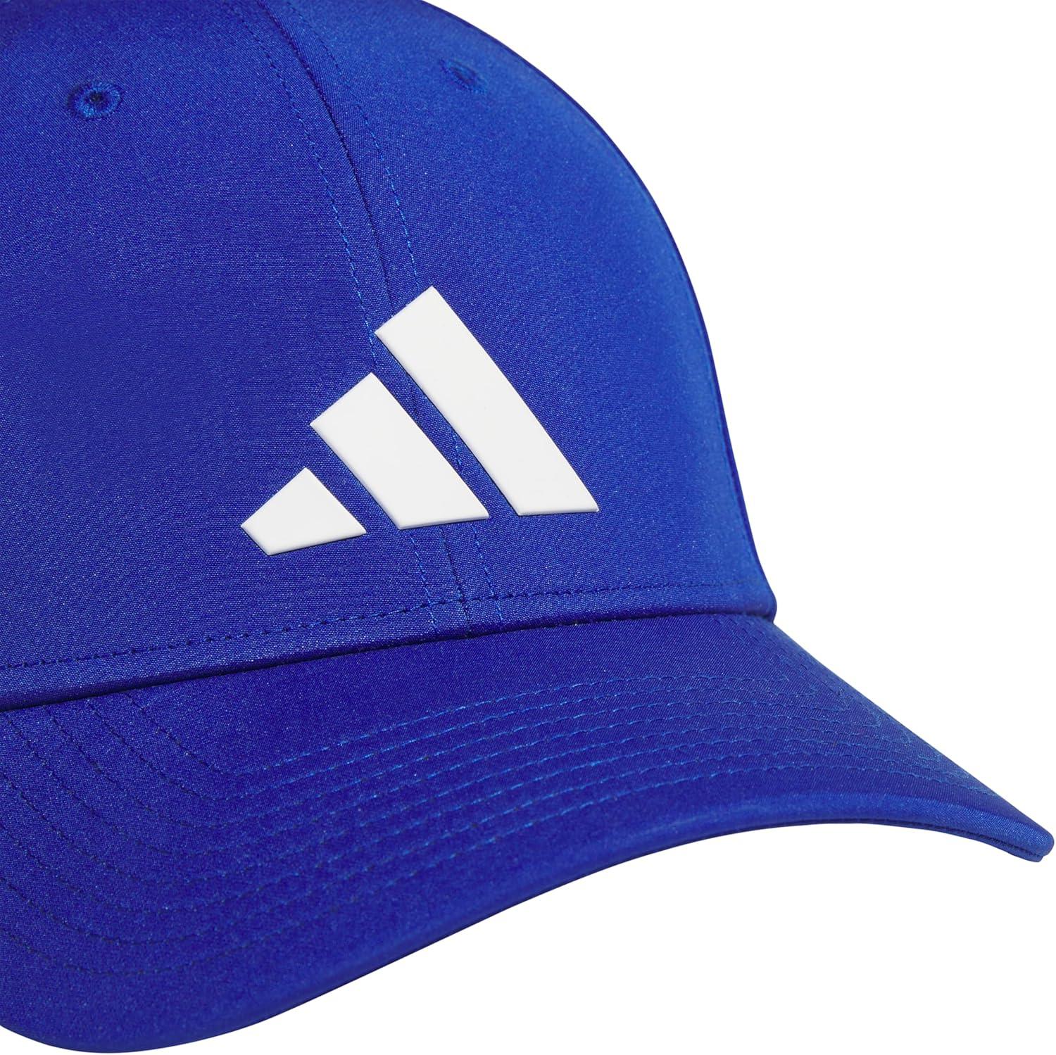 image:imageadidas Mens Gameday 5 Stretch Fit Hat Athletic Structured Baseball CapTeam Royal BlueWhite4