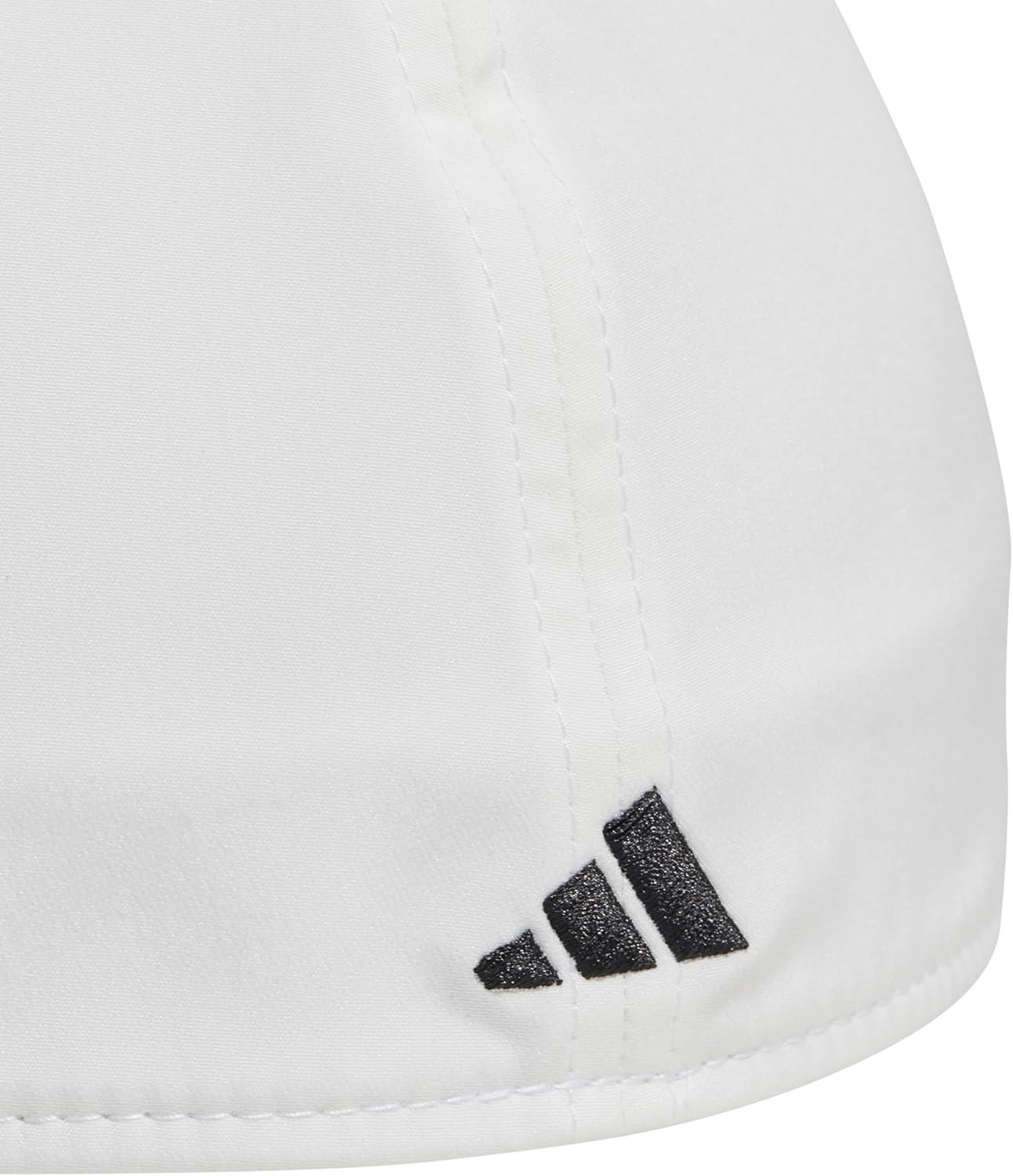 image:imageadidas Mens Gameday 5 Stretch Fit Hat Athletic Structured Baseball CapWhiteBlack4
