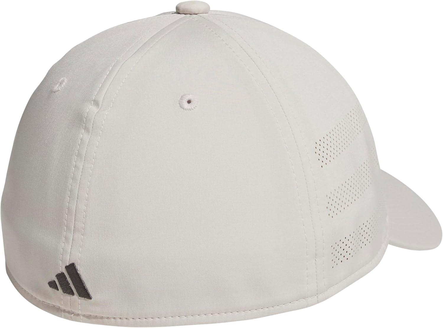 image:imageadidas Mens Gameday 5 Stretch Fit Hat Athletic Structured Baseball CapWonder Alumina GreyGrey Six4