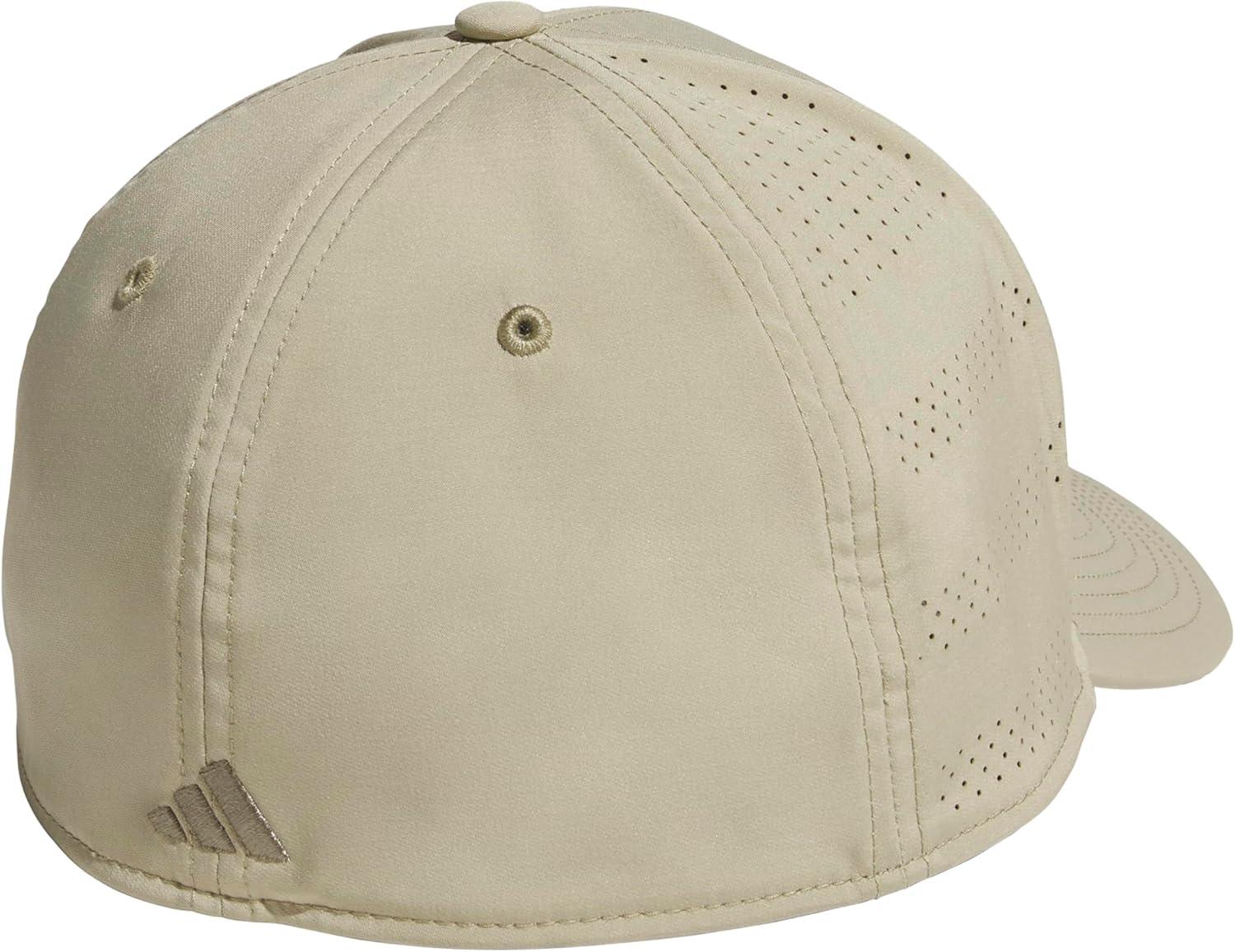 image:imageadidas Mens Gameday 5 Stretch Fit Hat Athletic Structured Baseball CapWonder Cargo KhakiClay Grey5