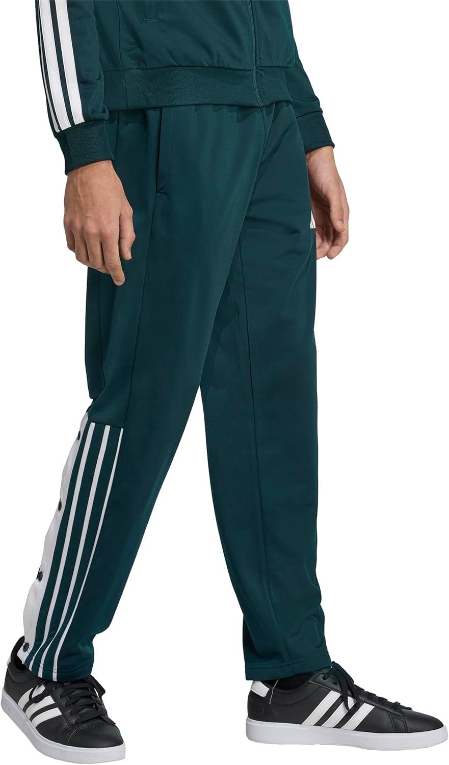 image:imageadidas Mens Snap Track PantsAurora IvyWhite