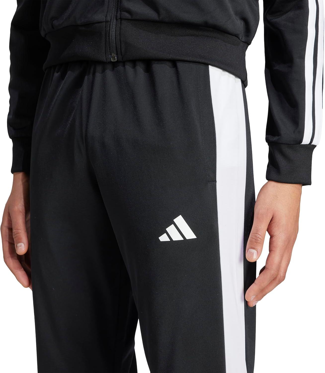 image:imageadidas Mens Snap Track PantsBlackWhite