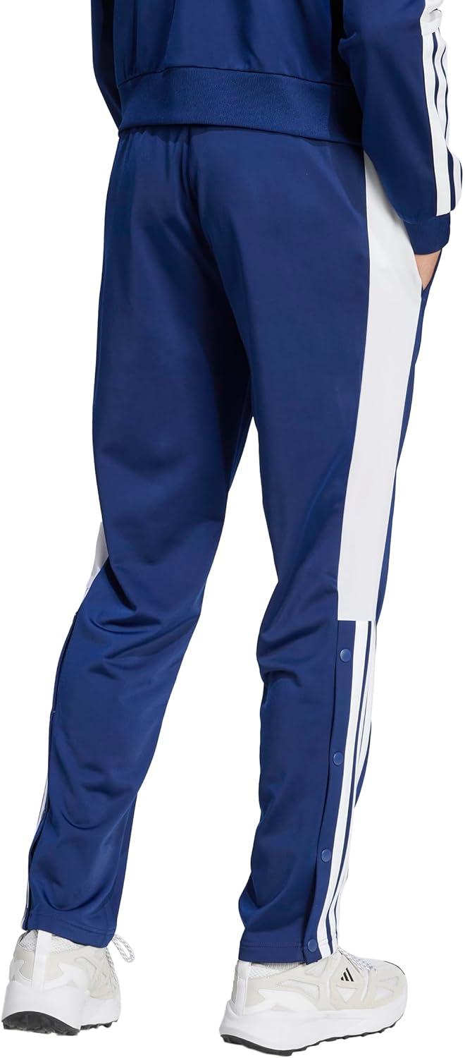 image:imageadidas Mens Snap Track PantsDark BlueWhite
