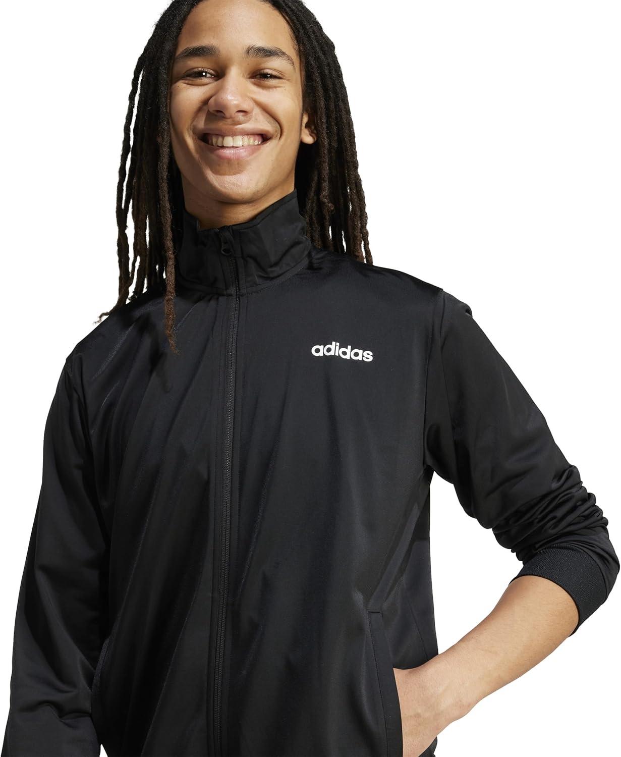 image:imageadidas Mens Train Linear Track SuitBlack