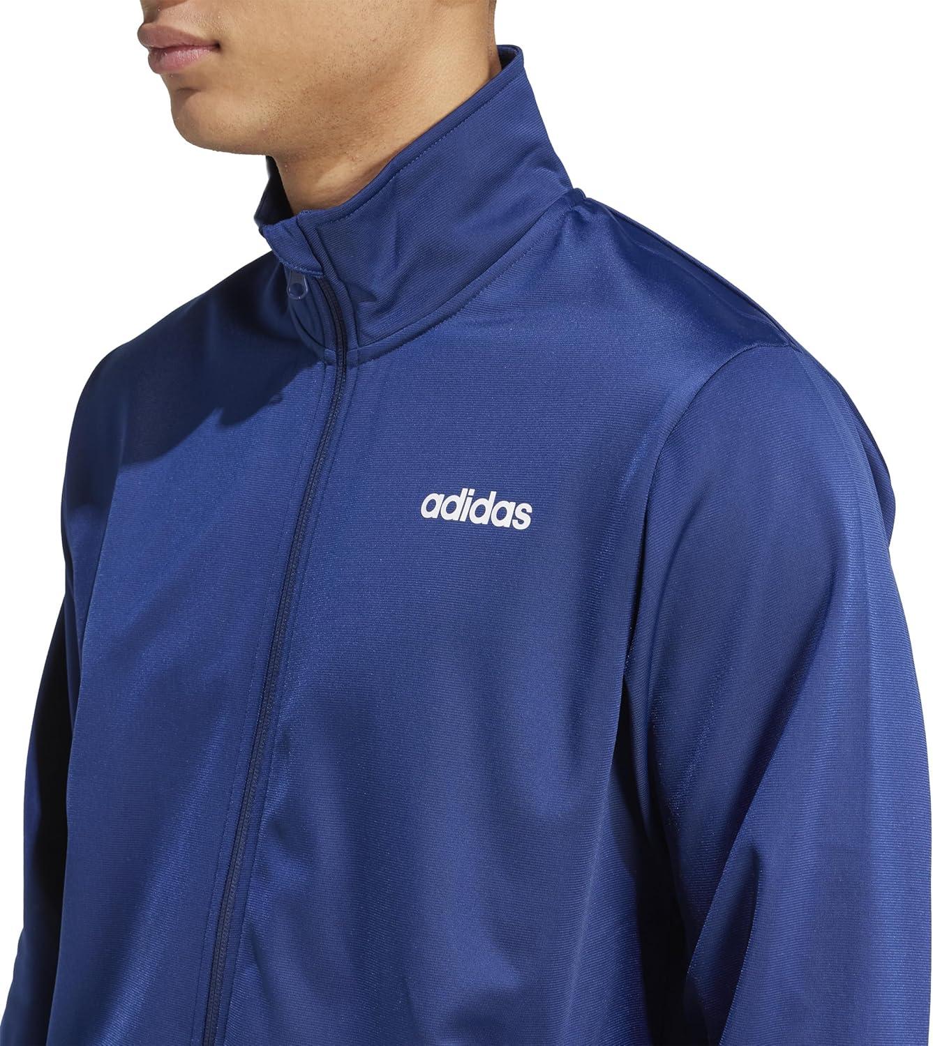 image:imageadidas Mens Train Linear Track SuitDark Blue
