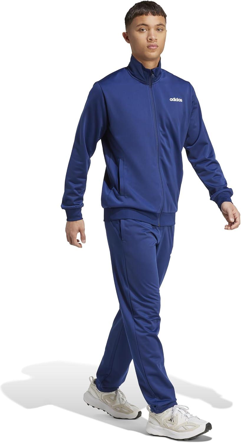 image:imageadidas Mens Train Linear Track SuitDark Blue
