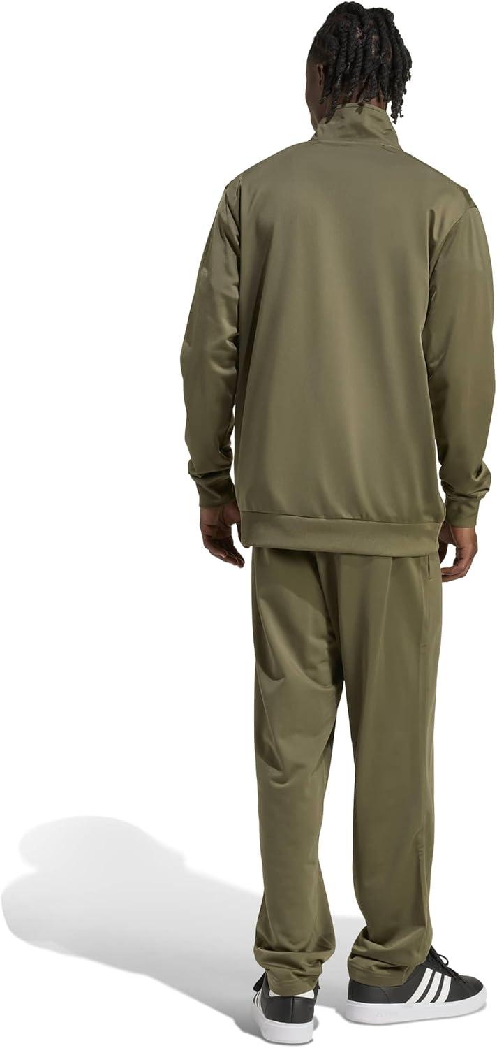 image:imageadidas Mens Train Linear Track SuitOlive Strata