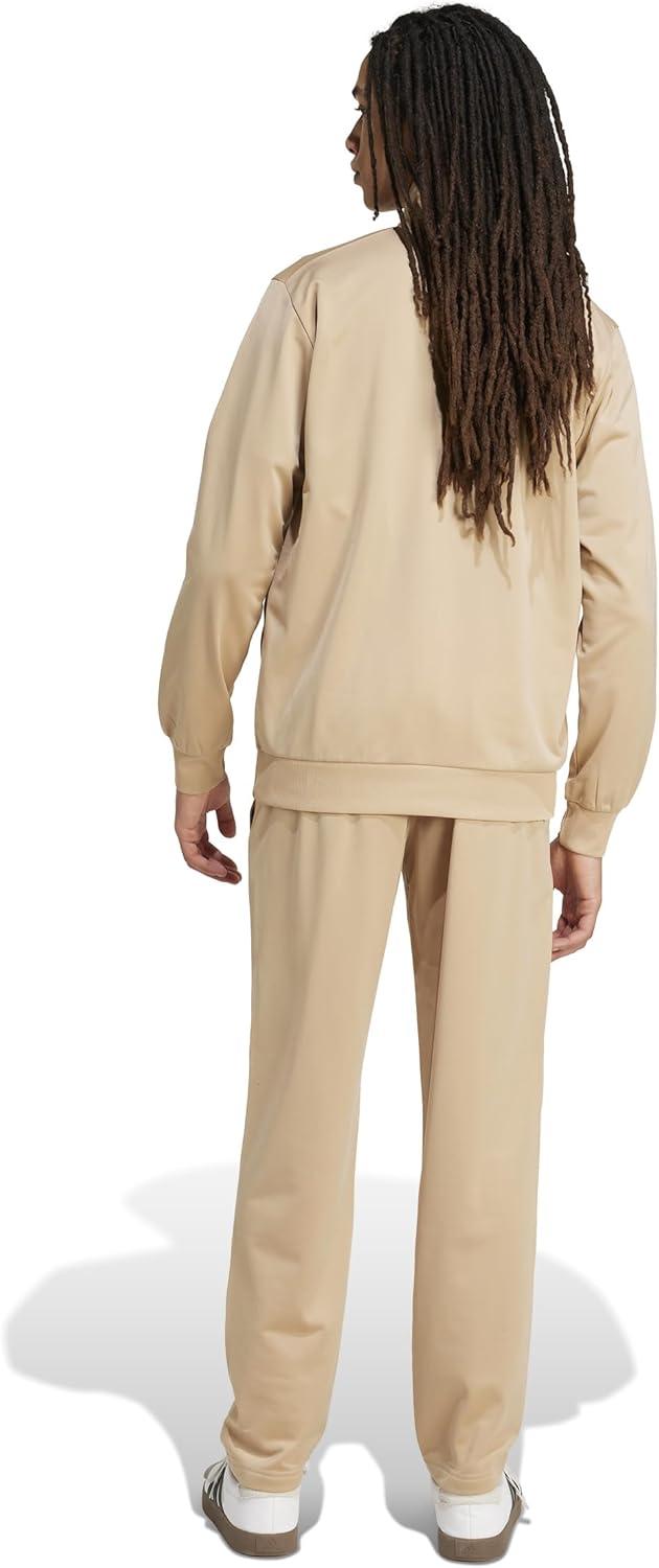 image:imageadidas Mens Train Linear Track SuitWarm Sandstone